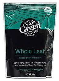 Organic Matcha Green Tea Leaves Antioxidant Whole Leaf Edible Green Tea 100 Grams To View Furth Organic Matcha Green Tea Green Tea Detox Organic Green Tea