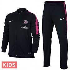 Psg anzug pink schwarz : Jungen Psg Paris Saint Germain Prasentationsanzug 2018 19 Schwarz Nike
