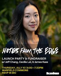 Bay Area! Tonight! Join me and Cecilia Lei, @coyotemediacollective  co-founder, for an exclusive preview of Notes From The Edge