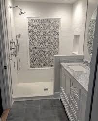 Love The Centerpiece Tile Mosaic Possible Idea Behind The Bathtub Bathroom Remodel Master Small Bathroom Remodel Simple Bathroom