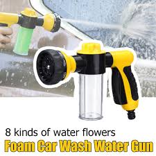 Check spelling or type a new query. High Pressure Foam Snow Spray Gun Soap Dispenser Garden Watering Hose Nozzle Car Washing Tool Buy At A Low Prices On Joom E Commerce Platform