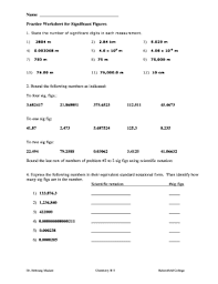 This significant figures worksheet pdf contains 20 different addition and subtraction problems for practice. Significant Figures Practice Worksheet Answer Fill Online Printable Fillable Blank Pdffiller