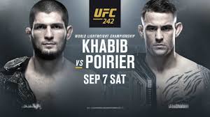 The main card begins at 10 p.m. Mma Fighting Has Ufc 242 Results For The Khabib Vs Poirier Fight Card From The Arena On Yas Island In Abu Dhabi United Arab Ufc Ufc Fighters Ufc Fight Night