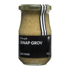 Senap Grov Whole Grain Mustard Organic Ikea Ikea Food Whole Grain Swedish Recipes