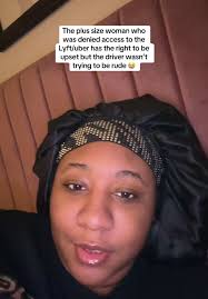 Uber Driver Denied Big Lady