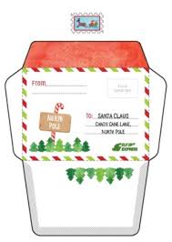 If you can feel him, then he must be real; Santa Envelope Worksheets Teaching Resources Tpt