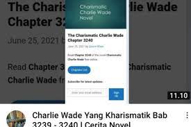Di mana bisa membeli novel si kharismatik carlie wade. Link Baca Novel Charlie Wade Lengkap Kisah Hidup Pria Kaya Raya Dan Karismatik Portal Purwokerto