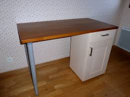 faktum kitchen cabinet into desks