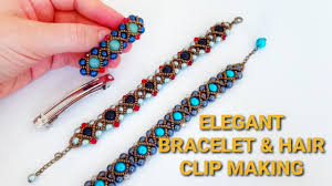 zarif inci bileklik ve sac tokasi yapimi elegant pearl bracelet and hair clip making youtube bi lekli k boncuklu bileklikler taki yapma egitimleri
