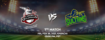 Lahore qalandars video highlights are collected in the media tab for the most popular matches as soon as video appear on video hosting sites like youtube or dailymotion. Lahore Qalandars Vs Multan Sultan 7th Match Psl 6 26th February 2021 Live Streaming The Great Blogs