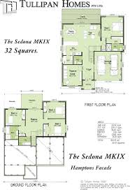 Sedona Mkix Hampton Facade Downslope Home Design Tullipan Homes House Design Facade House Plans