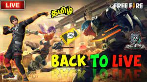 Free fire is the ultimate survival shooter game available on mobile. Free Fire Tamil Live Back To Live Stream Custom Room Matches Tamiltubers Youtube