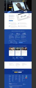 Docusign Online Digital Signatures Website Https Www Docusign Com Web Design Inspiration Web Design Digital Signature
