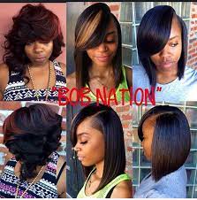 With this style, you will look fierce and confident at the same time. African American Bob Hairstyles Prom Hairstyles For Short Hair African American Bobs Hairstyles Relaxed Hair