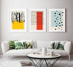Set Of 3 Prints Minimalist Prints Modern Wall Art Living Etsy In 2020 Wall Art Living Room Living Room Art Modern Wall Art