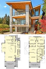 Make a grand impression with phenomenal view potential by purchasing one of our three story modern contemporary or luxury mansion house plans. 4 Bedroom Three Story Altair Contemporary Style Home Floor Plan Mountain House Exteriors Modern House Exterior Contemporary House Plans