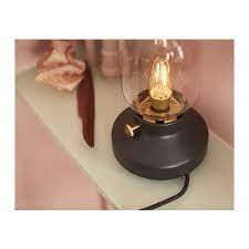 Find many great new & used options and get the best deals for ikea tärnaby table lamp, dark red dimmable old kerosene inspired lamp new at the best online prices at ebay! Tarnaby Anthracite Black Table Lamp Ikea Table Lamp Lamp Led Bulb