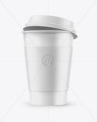 The best selection of royalty free coffee mug drawn vector art, graphics and stock illustrations. Matte Coffee Cup W Holder Mockup In Cup Bowl Mockups On Yellow Images Object Mockups