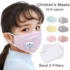 Cocuk Maskeleri 8 Katmanli Koruma Maskesi Filtre Yikanabilir Anti Grip Anti Bakteriyel Anti Toz Pm2 5 Cocuklar Yuz Agiz Cocuk Maskesi N95 5 Cocuk Maskeler Grip