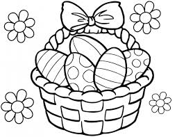 These easter bunny coloring sheets are cute and adorable and will bring a smile to your kid's face as he will have the liberty to use a range of bright hues for all the pictures. Cute Easy Easter Coloring Pages Novocom Top