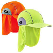Ergodyne Chill Its 6650 High Performance Hats With Neck Shades Chill Hats Neck