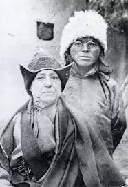 Fig 8 Alexandra David Neel And Aphur Yongden From Initiations And Initiates In Tibet In 2020 Tibet Photography Fantasy
