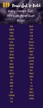 Means born to bring me joy. 49 Powerful Baby Names For African American Boys African American Baby Names Black Baby Boy Names American Boy Names