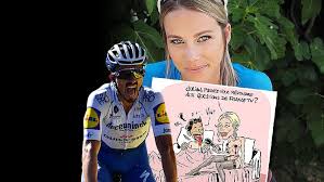 Lors d'un entretien à l'equipe, julian alaphilippe, porteur à 14. Rad Tour De France Marion Rousse Und Alaphilippe Karikatur Blick