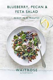 Blueberry Pecan Feta Salad Food Cooking Best Diet Foods