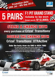 Hai navigato fino a qui per trovare informazioni su lucky draw? Essilor F1 Lucky Draw On Behance