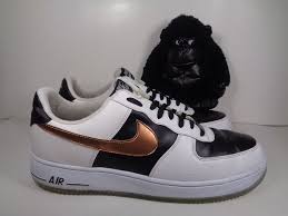 Black And White Nikes Mens Men Nike Air Force One Black White Copper Basketball Shoes Size 13 Us 488298 151 Nike Basketballshoes Nike Shoes Air Force Nike Air Force Ones Nike Men