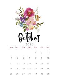 2021 Printable Calendar Floral Watercolor Calendar Letter Size 12 Month Calendar Monthly Calendar In 2020 Calendar Wallpaper Watercolor Calendar Hello October Images
