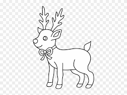 Cute Reindeers Christmas Coloring Pages Free Transparent Png Clipart Images Download Baby reindeer coloring page free printable coloring pages for kids.