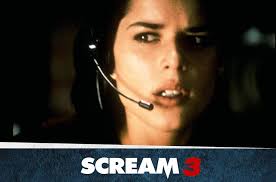 Scream 3 [DVD]: Amazon.de: Campbell, Neve, Arquette, David, McCarthy,  Jenny, Posey, Parker, Arquette, Courteney Cox, Cox, Courteney, Craven, Wes,  Campbell, Neve, Arquette, David: DVD & Blu-ray