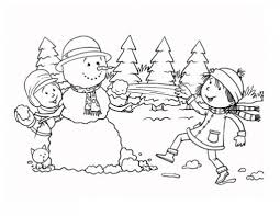 Discover all our printable coloring pages for adults, to print or download for free ! Winter Scene Coloring Page 3 Coloring Page Free Printable Coloring Pages For Kids