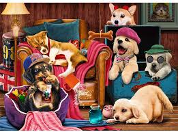 Finished size 24 x 30 makes it easy to frame when completed. Buy Jigsaw Puzzles For Adults 1000 Piece Puzzle For Adults 1000 Pieces Jigsaw Puzzle 1000 Pieces Puppy Dream House Online In Hungary B08slmwqtq