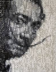 Salvador Dali S Face Made Out Of Buttons Art Celebrity Portraits Button Art Cardboard Art