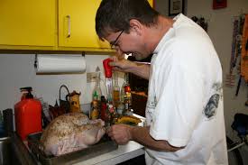 You have to throw down a rope ladder to get out of your truck. The Redneck Chef Saves Thanksgiving Deep Fried Yankee