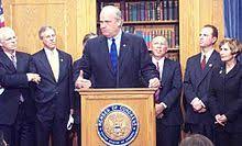That's my hot button issue thompson let himself get snookered by john glenn during the congressional hearings over the clinton he went head to head with the clintons every single day they were in office the first time. Fred Thompson Wikipedia