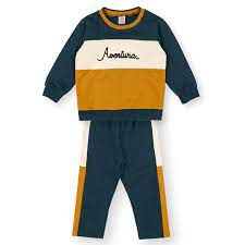 Conjunto Aventura Amarelo Marisol Mega Baby Store Pronta Entrega