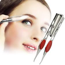 Amazon Com 1 X Led Tweezers Tweezers With Light Beauty