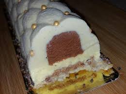 Buche Glacee Vanille Chocolat Sur Croustillant Recette Gateaux Et Desserts Buche Glacee Recette Dessert