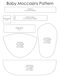 Can you think of anything cuter than baby shoes? 4 Best Baby Moccasin Pattern Printable Printablee Com