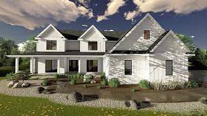 5 Bedroom Modern Farmhouse Plan