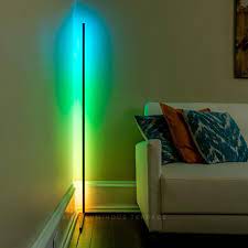 In addition to providing light, they can add to the interior design of a home or add an average floor lamp will be around 5 to 6 feet tall (1.5 to 1.8 meters). Aurora Ambiance Led Floor Lamp Luminous Terrace