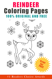 This christmas holiday reindeer coloring page is available for instant digital download. Christmas Reindeers Coloring Pages Updated 2021