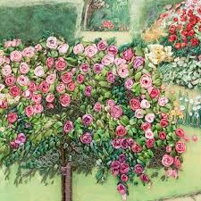 You can set it in stylish vintage frame which will look wonderful on your wall. Stitcher S Christmas 2019 3 Silk Ribbon Embroidery Kit Needlenthread Com