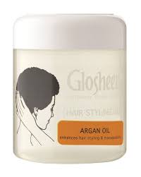 It won't leave white flakes ever. Glosheen Clear Styling Gel 500ml
