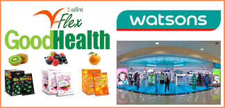 now available at all watsons health beauty retail stores in thailand the 3 important supplements by v flex to master your day in good health radiant look