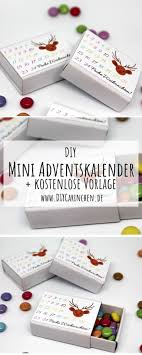 Diy Adventskiste Adventskalender In Einer Kiste Selber Machen Diycarinchen Diy Blog Adventkalender Mini Adventskalender Geschenke